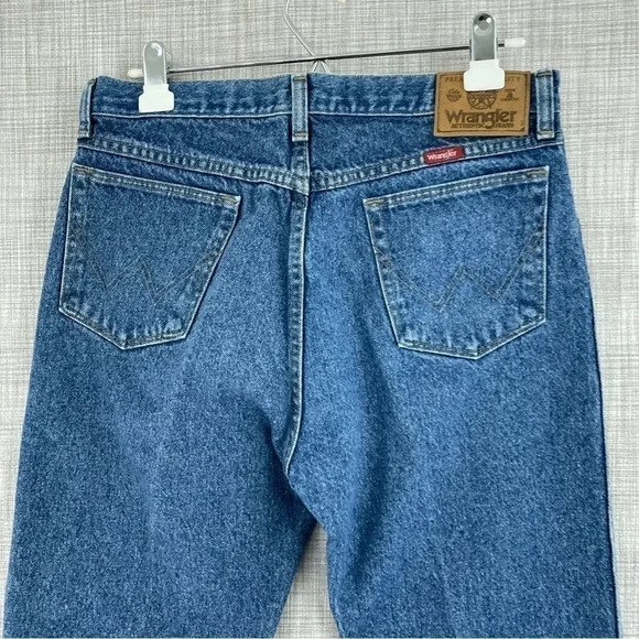 Vintage Wrangler Jeans men's size 33 x 34 made in usa 0124 - Picture 4 of 9